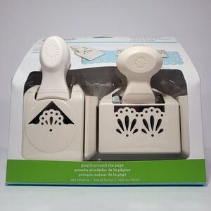 Martha Stewart Crafts Scalloped Petal Punch Around the Page Large NIB 42-80016